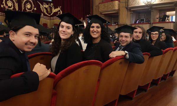 Cerimonia di conferimento dei titoli di Dottore di ricerca.